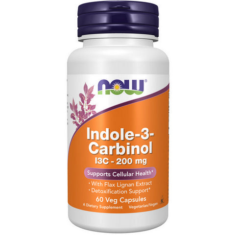 Now Foods, Indole-3-Carbinol (I3C), 200 mg, 60 Vcaps