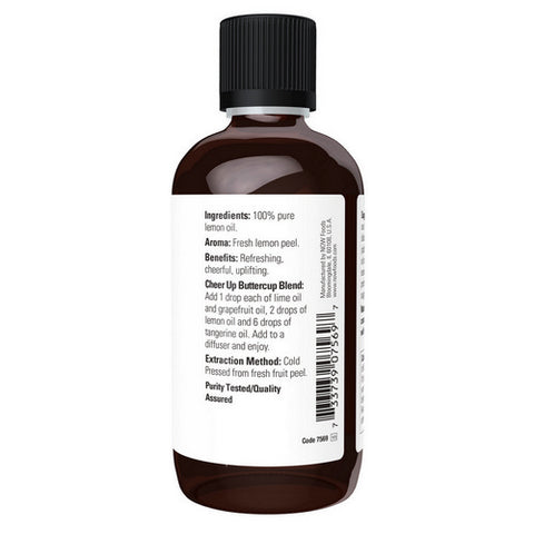 Now Foods, Lemon Oil, 4 OZ