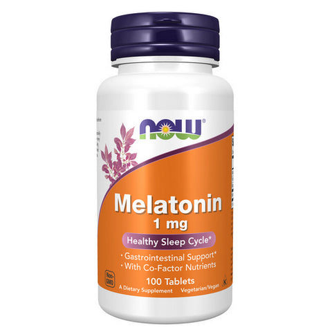 Now Foods, Melatonin, 1 mg, 100 Tabs