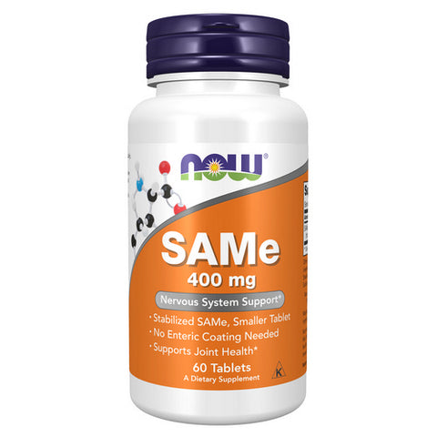 Now Foods, Sam-E, 400 mg, 60 Tabs