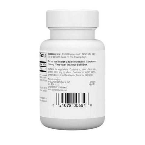 Source Naturals, Gamma Oryzanol, 60 MG, 100 Tabs