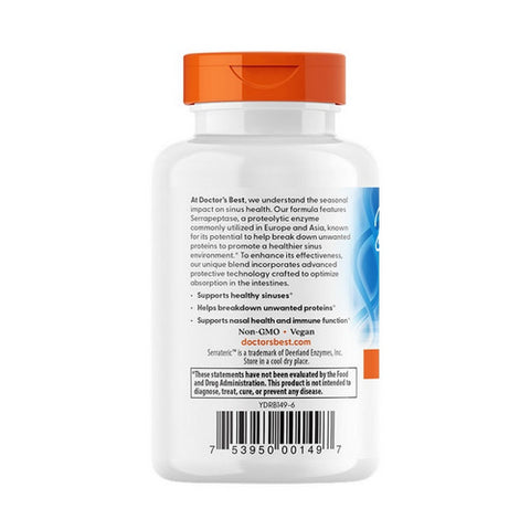 Doctors Best, Best Serrapeptase, 90 Veggie Caps