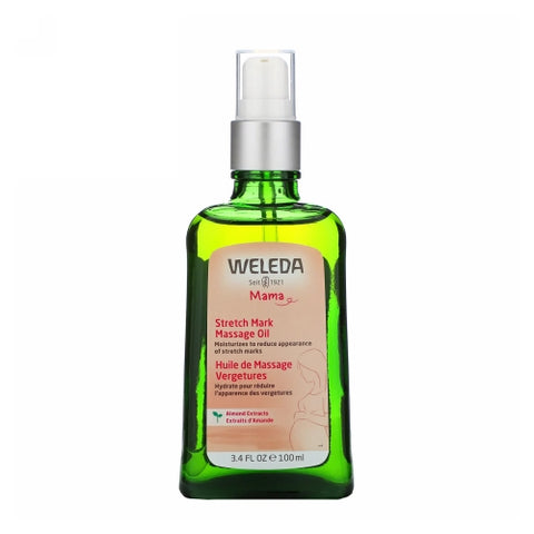 Weleda, Stretch Mark Massage Oil, 3.4 OZ