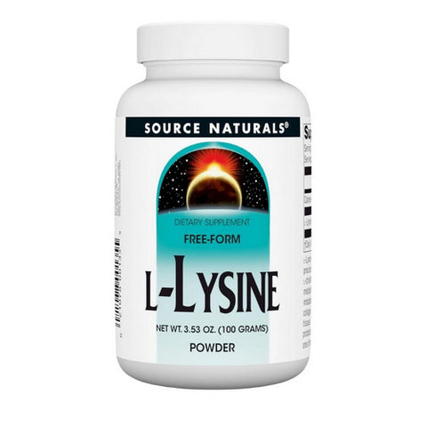 Source Naturals, L-Lysine, 3.53 oz (100 gms)