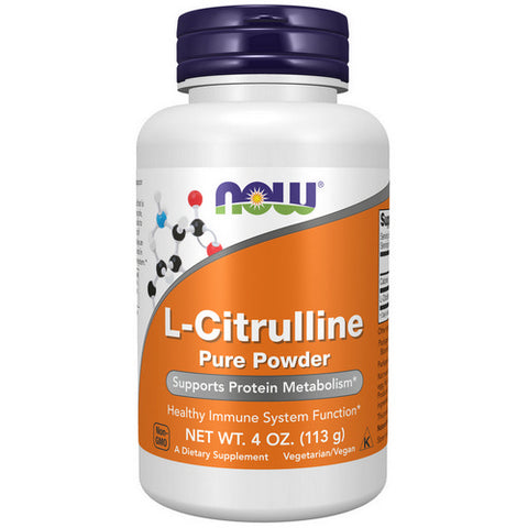 Now Foods, L-Citrulline, 4 Oz