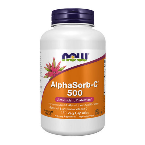 Now Foods, AlphaSorb-C, 500 mg, 180 Vcaps