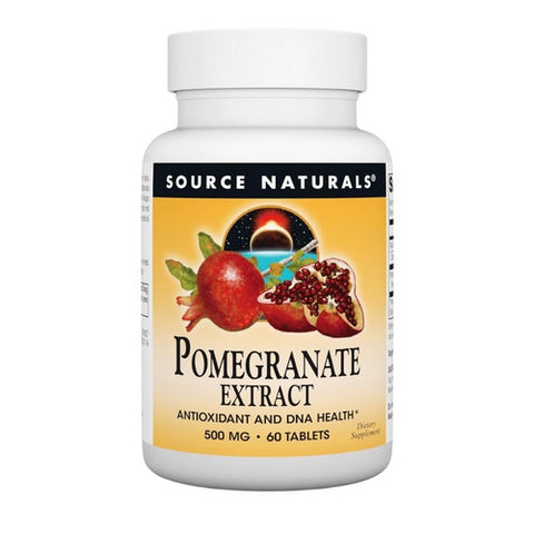Source Naturals, Pomegranate Extract, 500mg, 60 tabs