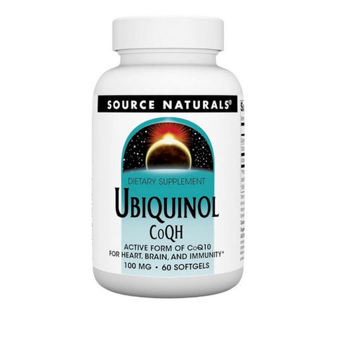 Source Naturals, Ubiquinol Co QH, 100mg, 60 softgels