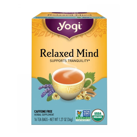 Yogi, Organic Relaxed Mind Tea, 16 bags