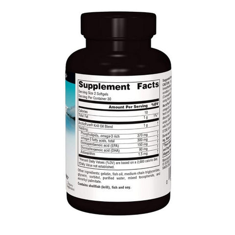 Source Naturals, Arctic Pure Krill Oil, 500 MG, 60 Sftgls