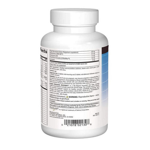 Source Naturals, Blood Pressure Response tablet, 120 Tabs