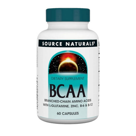 Source Naturals, Branched-Chain Amino Acids (BCAA), 60 Caps