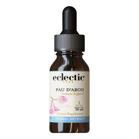 Eclectic Herb, Pau D' Arco, 1 Oz with Alcohol