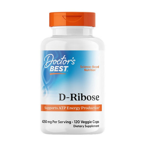 Doctors Best, D-Ribose featuring BioEnergy Ribose, 120 Veggie Caps