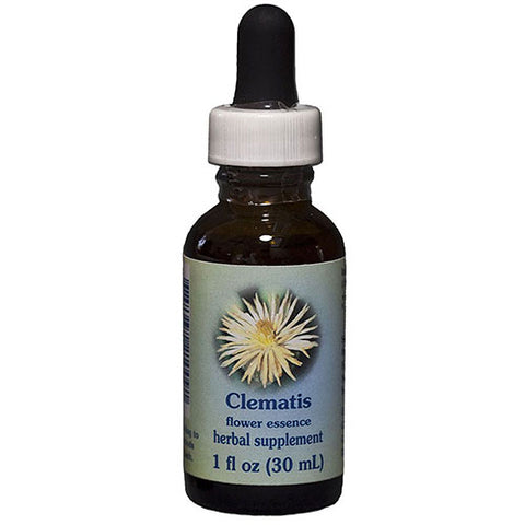 Flower Essence Services, Clematis Dropper, 1 oz