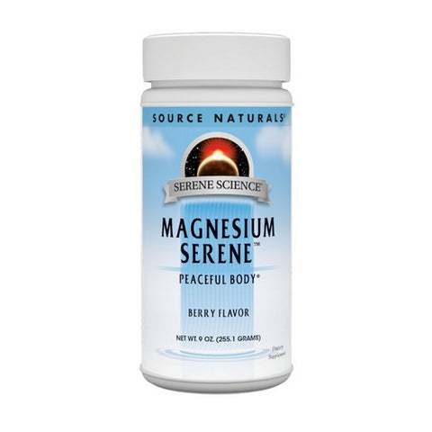 Source Naturals, Magnesium Serene, Berry Flavor 9 oz
