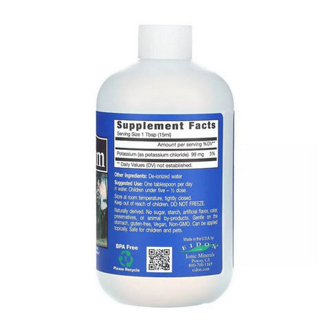 Eidon Ionic Minerals, Potassium, 18 oz