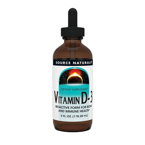 Source Naturals, Vitamin D-3 Liquid, 4 fl oz