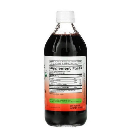 Dynamic Health Laboratories, Organic Tart Cherry Concentrate, Tart Cherry 16 oz