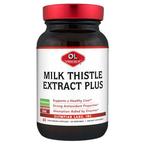 Olympian Labs, Milk Thistle Extract, 60 Caps