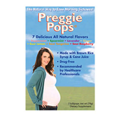 Three Lollies, Preggie Pops, Assorted Flavors 7 CT
