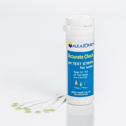 Alkazone, Accurate Check Ph Test Strips For Water, 50 ct