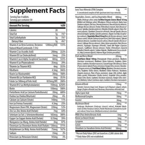 Trace Minerals, Complete Foods Multi, 240 Tabs