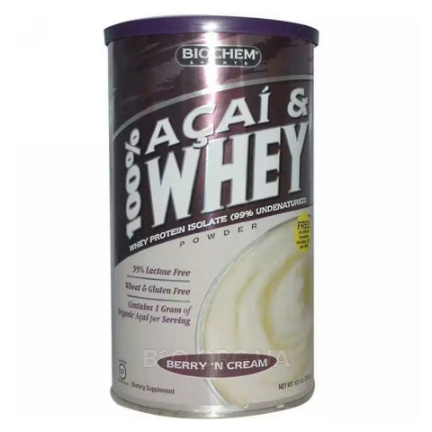 Biochem, 100% Acai & Whey, 10.1 oz