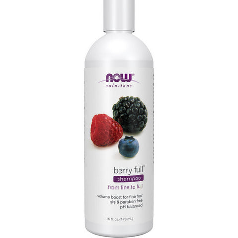 Now Foods, Natural Berry Full Shampoo, 16 oz
