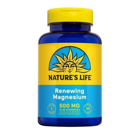 Nature's Life, Magnesium, 500 mg, 100 caps