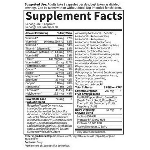 Garden of Life, RAW Probiotics Women, 50 & Wiser 90 caps