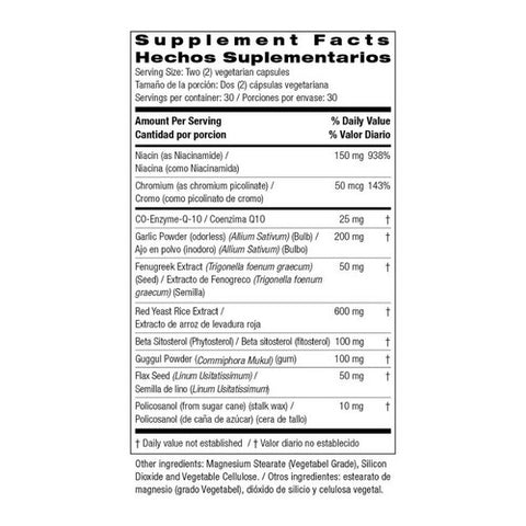 Bio Nutrition Inc, Cholesterol Wellness, 60 vcaps