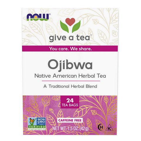 Now Foods, Ojibwa Herbal Cleansing Tea, 24 bags