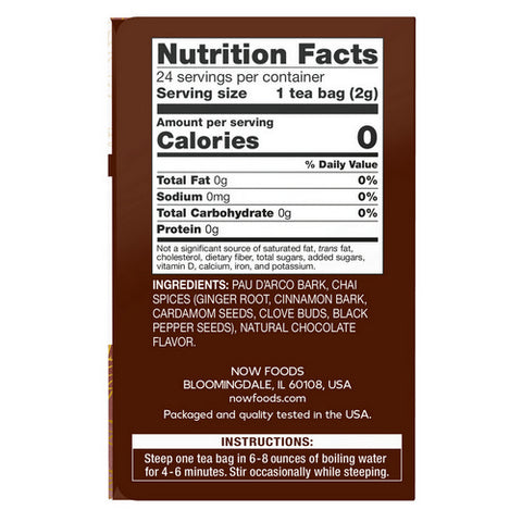 Now Foods, Pau D Arco Tea, 24 bags