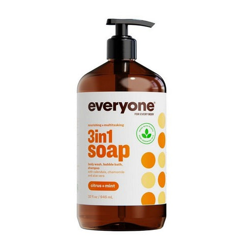 EO Products, Everyone Liquid Soap, Citrus & Mint 32 OZ
