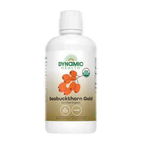 Dynamic Health Laboratories, Organic Certified Sea Buckthorn Gold, 32 oz