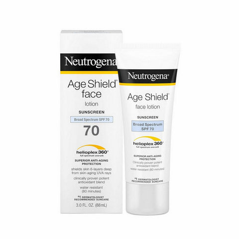 Polysporin, Neutrogena Age Shield Face Sunblock Spf 70, 3 oz