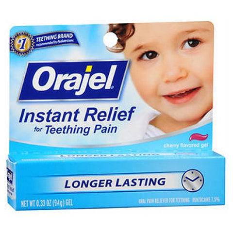 Baby Orajel, Teething Pain Medicine For Fast Teething Pain Relief, 0.33 oz