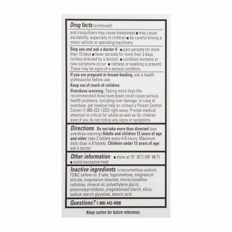 Percogesic, Aspirin Free Fever Reducer & Pain Releiver, 90 Tabs