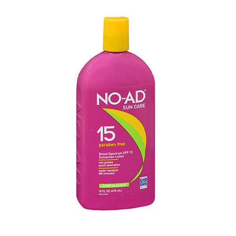 No-Ad, Sunblock Lotion Spf 15, 16 oz