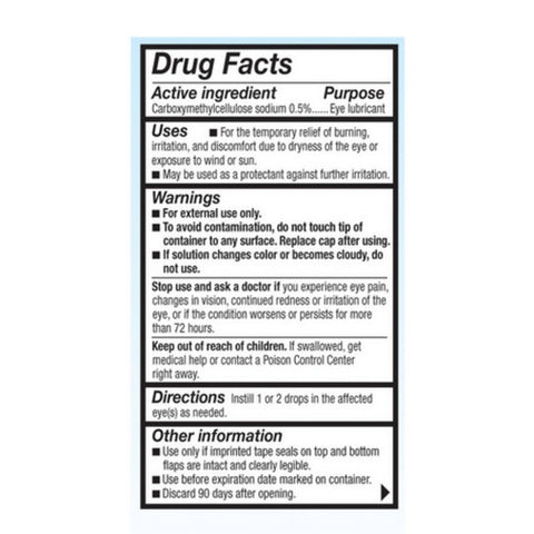 Refresh, Refresh Tears Lubricant Eye Drops, 1 Oz