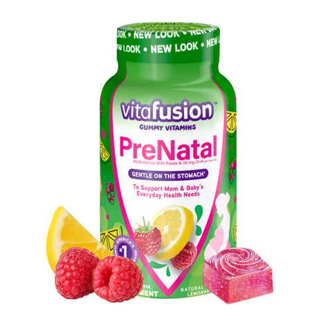 Vitafusion, Prenatal Dha And Folic Acid Gummy Vitamins, 90 each