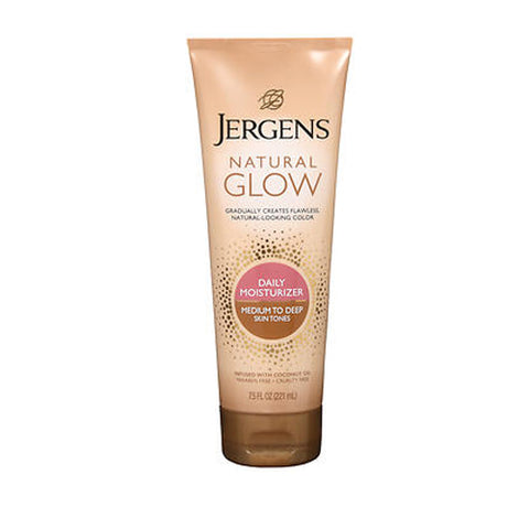 Jergens, Natural Glow Revitalizing Daily Moisturizer, Medium 7.5 oz