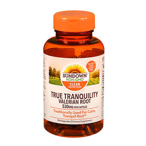 Sundown Naturals, Valerian Root Whole Herb, 530 mg, 100 caps