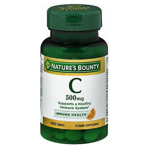 Nature's Bounty, Vitamin C, 500 mg, 100 tabs